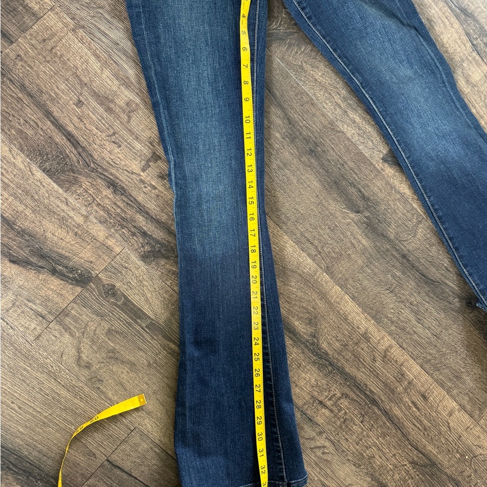 7 For All Mankind “Blair” Blue Boot Cut Jeans -25 - Picture 5 of 12
